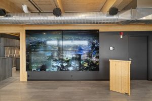 une salle d'événement à la cité mirabel