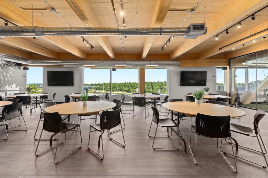 une salle d'événement à la cité mirabel